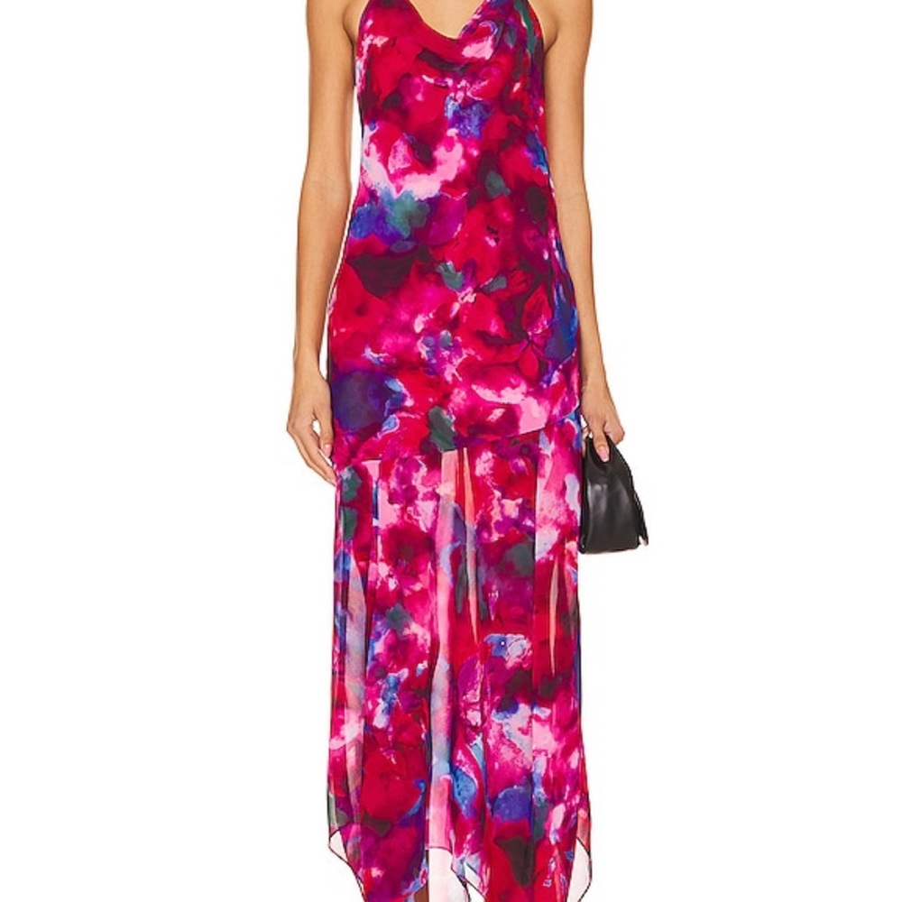 Lovers + Friends Phoenix Maxi Dress in Welling Floral Multi